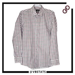 Boss Hugo Boss Men's Regular Fit Long Sleeve Cotton Button Up Shirt Size 15